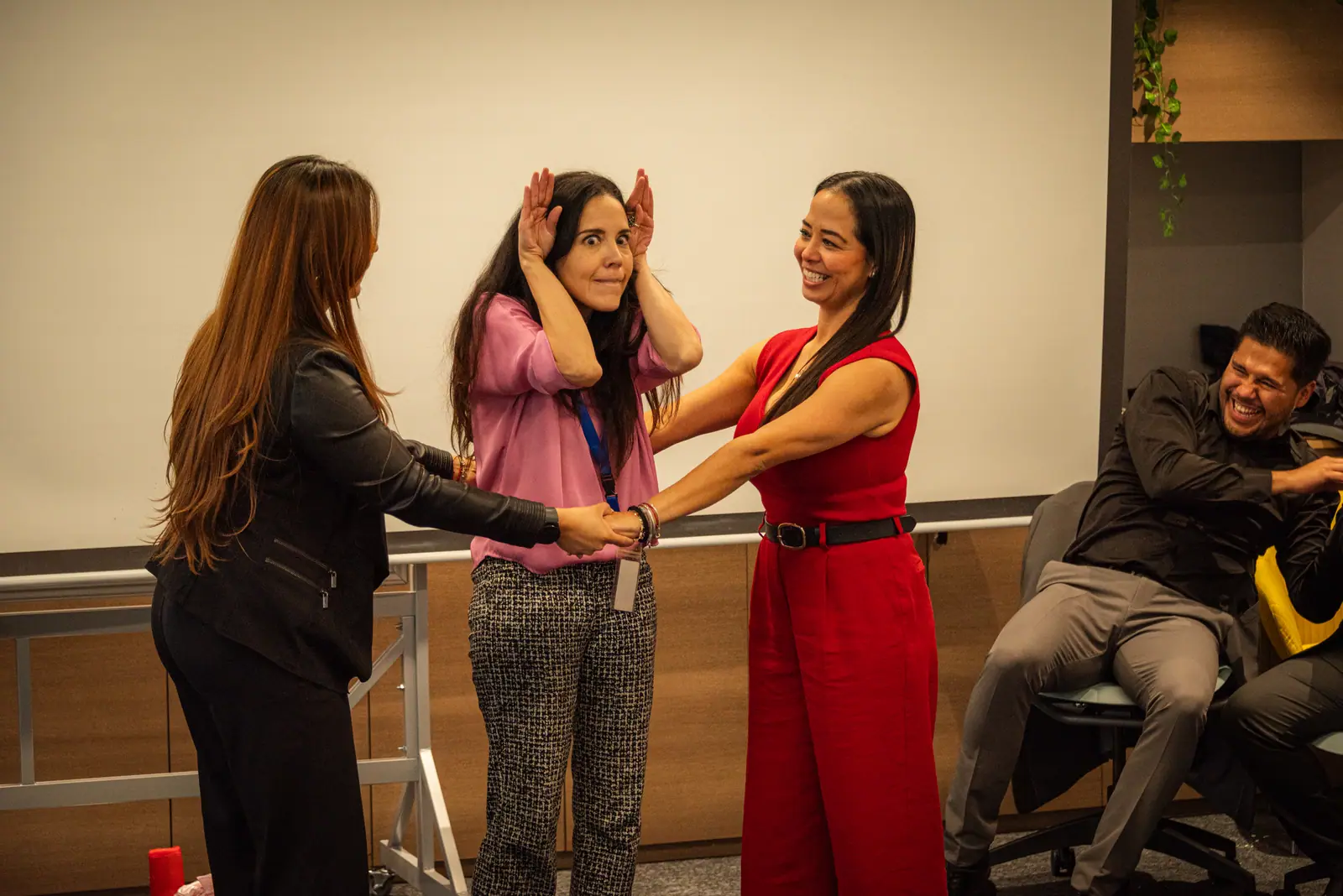 Cierre del taller de risoterapia Plan Seguro